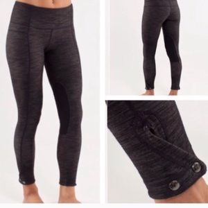 Full length charcoal Lululemon leggings